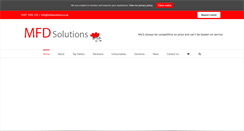 Desktop Screenshot of mfdsolutions.co.uk
