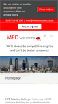 Mobile Screenshot of mfdsolutions.co.uk